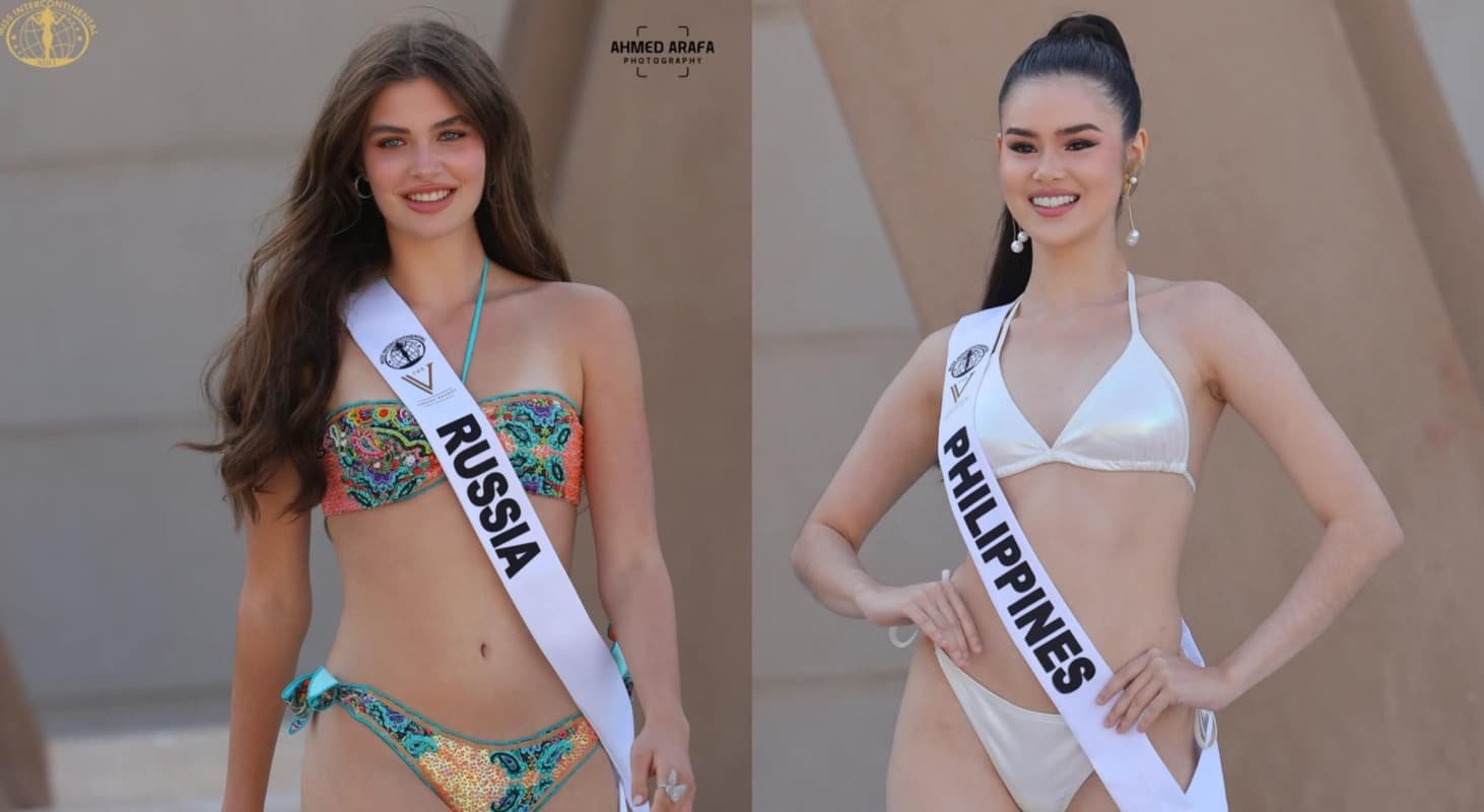 Varvara Yakovenko of Russia, reigning Miss Intercontinental